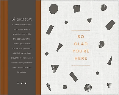 So Glad You're Here: A Guest Book