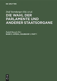 Afrika: Politische Organisation und Repräsentation in Afrika