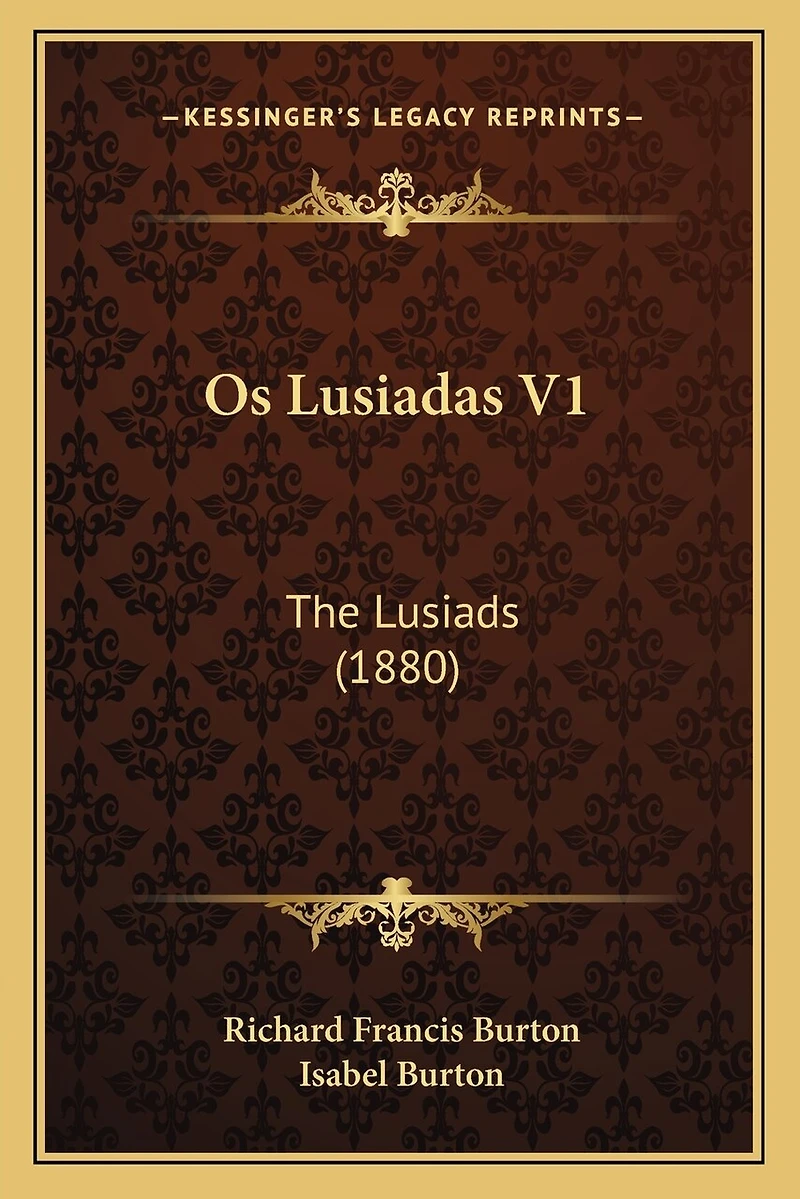 Os Lusiadas V1: The Lusiads (1880)