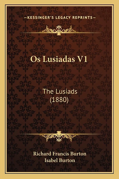 Os Lusiadas V1: The Lusiads (1880)