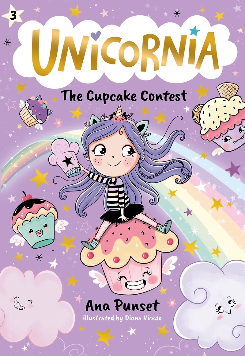Unicornia: The Cupcake Contest: (A Magical Chapter Book for Kids Ages 5-7 about Friendship, Fairness, and Solving Sweet Challenges)