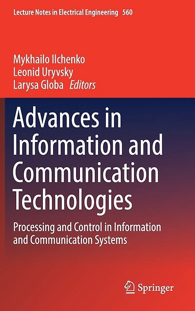 Advances Information And Communication Technologies: Processing Control Systems