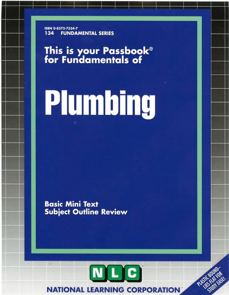 Plumbing: Passbooks Study Guide