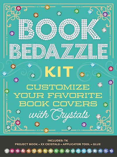 Book Bedazzle Kit: Customize Your Favorite Book Covers with Crystals