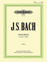Concerto for Violin and Oboe (Edition for Violin, Oboe [2nd Violin] and Piano): In C minor BWV 1060R for Violin, Oboe, Strings and Continuo