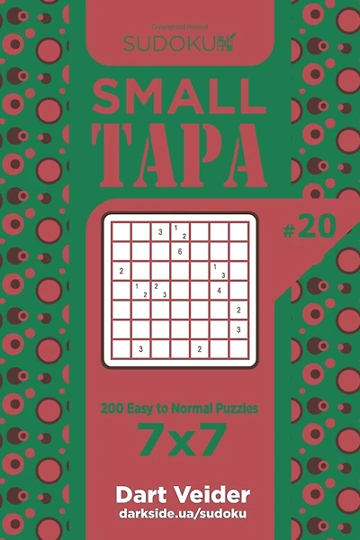 Sudoku Small Tapa - 200 Easy to Normal Puzzles 7x7 (Volume 20)