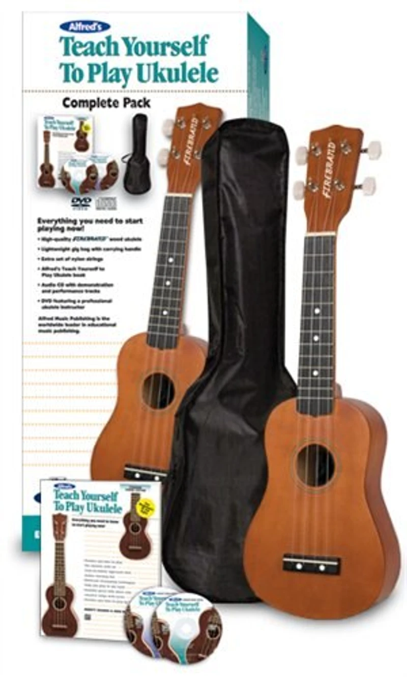 Alfred's Teach Yourself To Play Ukulele, Complete Pack: Everything You Need To Start Playing Now!, Starter Pack