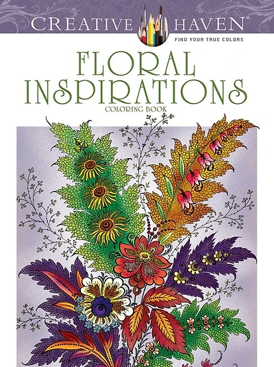 Creative Haven Floral Inspirations Coloring Book