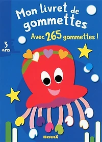 Mon livret de gommettes : pieuvre: pieuvre