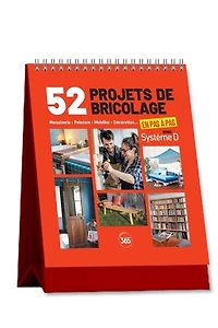 52 projets de bricolage en pas à pas: menuiserie, peinture, mobilier, décoration...