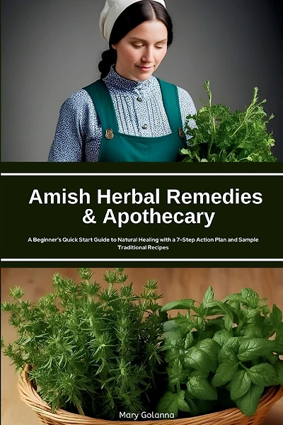 Amish Herbal Remedies & Apothecary: A Beginner's Quick Start Guide to Natural Healing with a 7-Step Action Plan and Sample Traditional Recipes