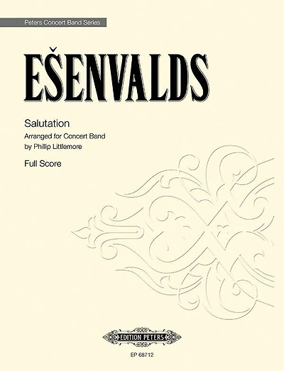 Salutation: Arranged for Concert Band , Conductor Score
