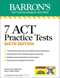 7 ACT Practice Tests, Seventh Edition + Online (2026)