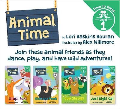 Animal Time Set #1 (animal Time: Time To Read, Level 1)