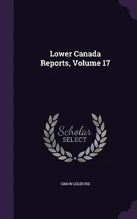 Lower Canada Reports