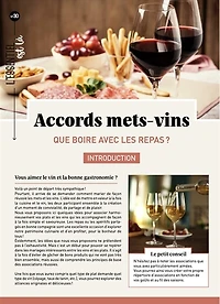 Accord mets-vins: que boire avec les repas ?