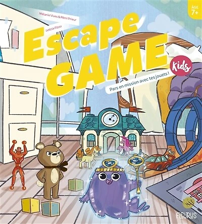 Escape game kids: pars en mission avec tes jouets !