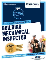 Building Mechanical Inspector (C-4918): Passbooks Study Guide