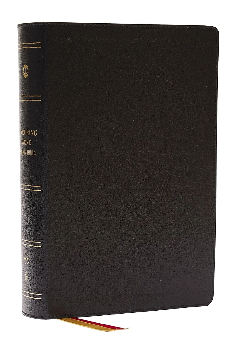 Enduring Word Study Bible: Pastoral Commentary from Every Chapter of the Bible (NKJV, Hardcover, Red Letter, Comfort Print)