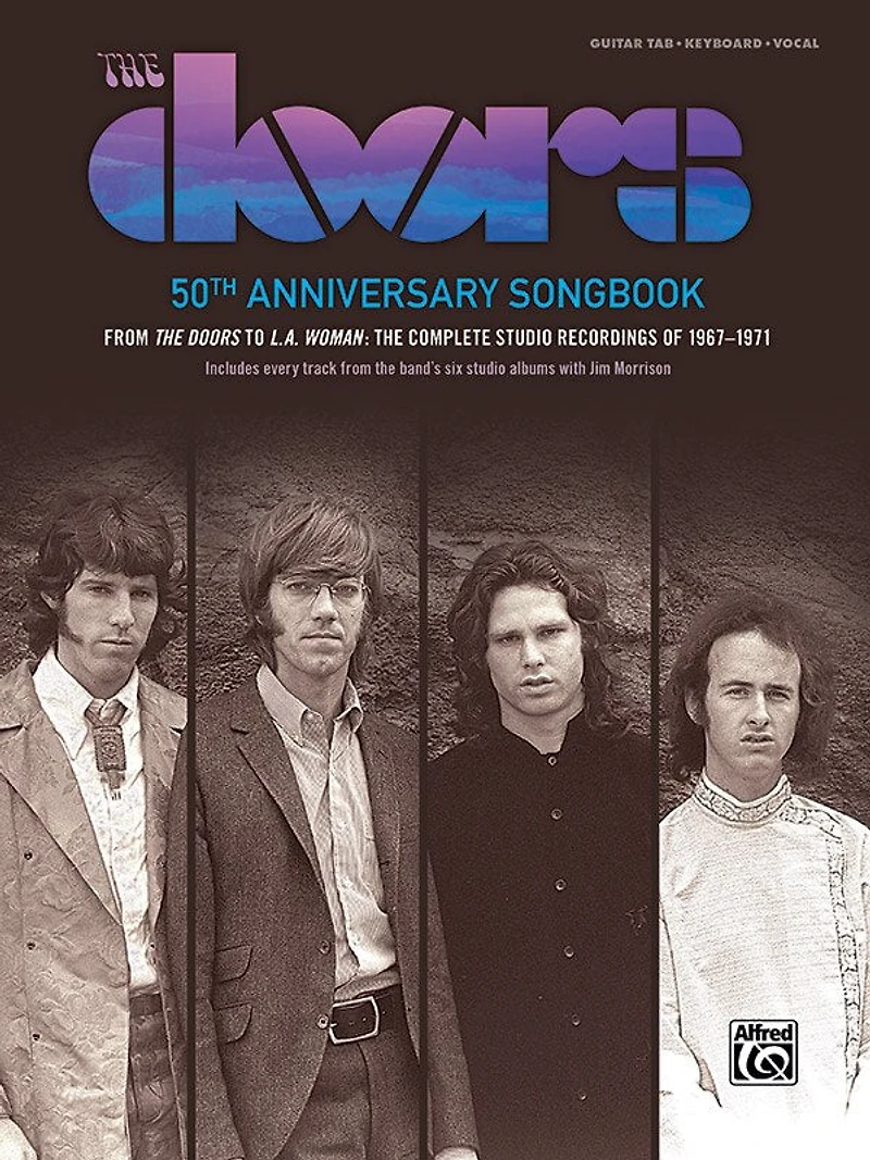 The Doors - 50th Anniversary Songbook: 62 Songs From The Doors - L.a. Woman (guitar Songbook Edition), Hardcover Book