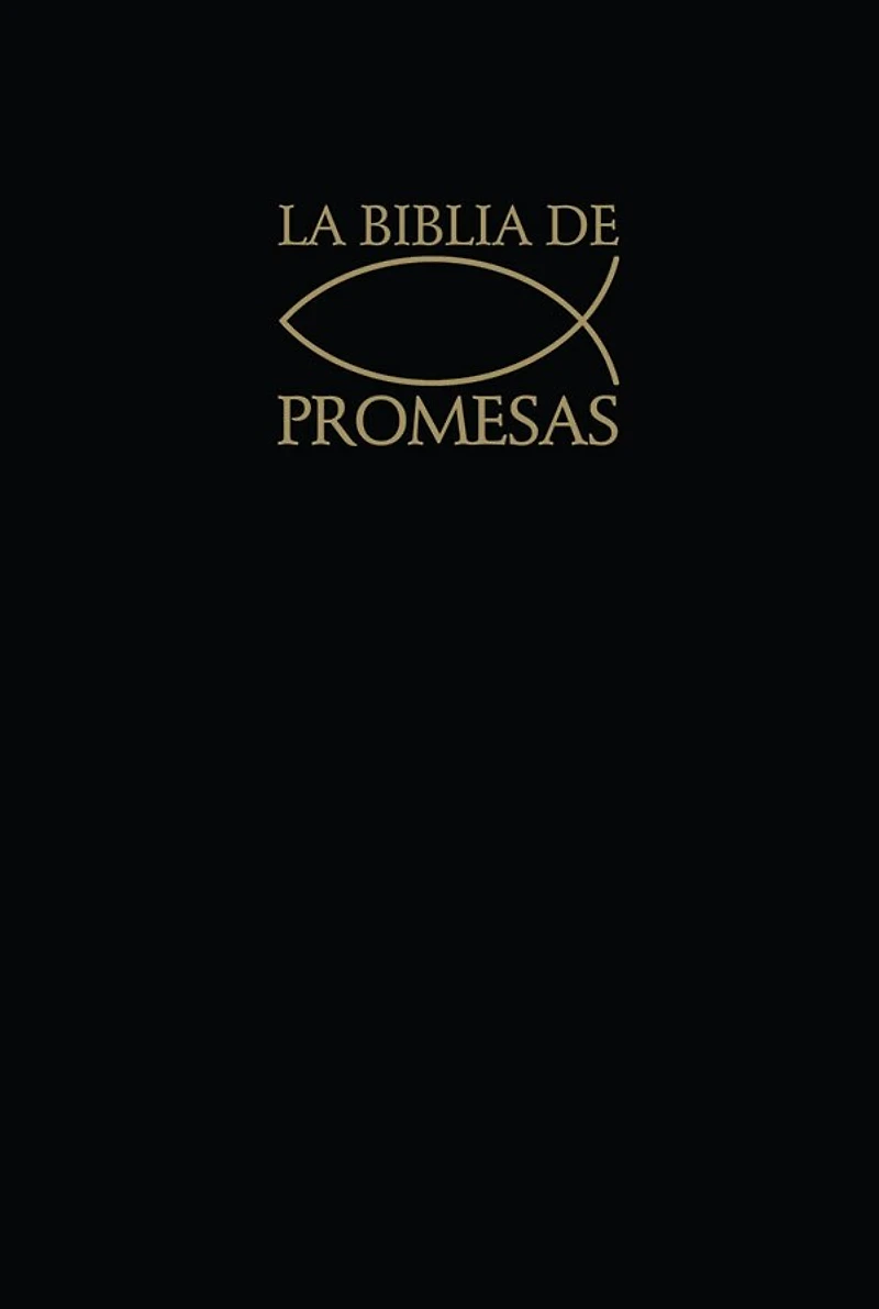 Biblia de Promesas Reina Valera 1960 / Económica / Rústica / Color Negro // Spanish Promise Bible Rvr 1960 / Economy / Paperback / Black