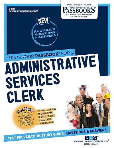 Administrative Services Clerk (C-2869): Passbooks Study Guide
