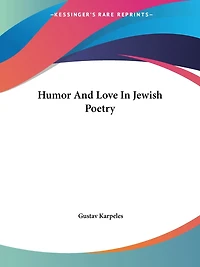 Humor And Love In Jewish Poetry