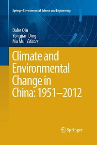 Climate and Environmental Change China: 1951-2012