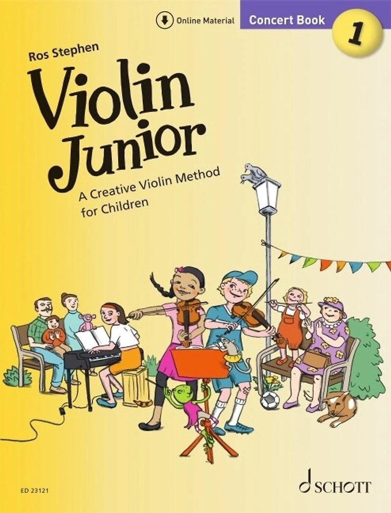 Stephen: Violin Junior: Concert Book 1 - A Creative Violin Method for Children Book with Media Online