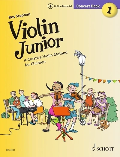 Stephen: Violin Junior: Concert Book 1 - A Creative Violin Method for Children Book with Media Online