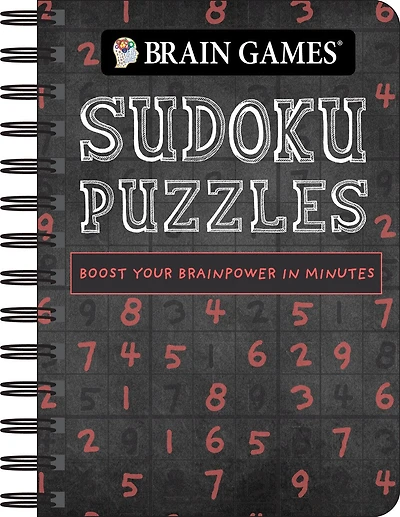 Brain Games - To Go - Sudoku Puzzles (Chalkboard): Boost Your Brainpower in Minutes