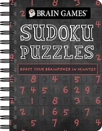 Brain Games - To Go - Sudoku Puzzles (Chalkboard): Boost Your Brainpower in Minutes