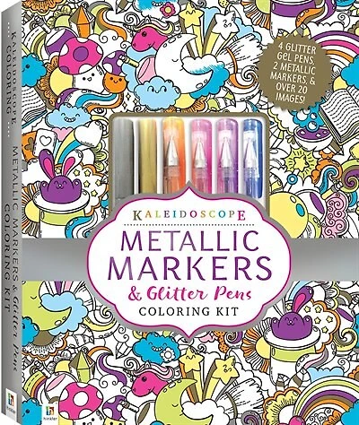 KALEIDOSCOPE METALLIC MARKER & GLITTER