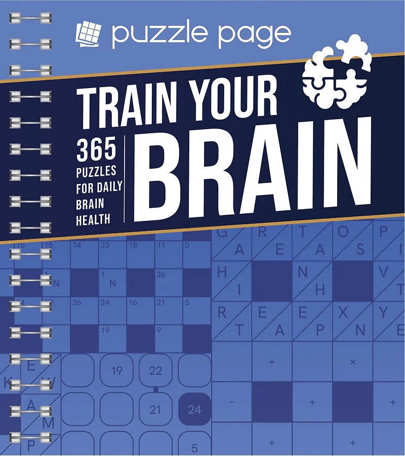 Train Your Brain: 365 Puzzles for Brain Health