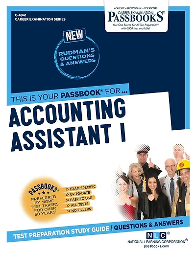 Accounting Assistant I (C-4941): Passbooks Study Guide