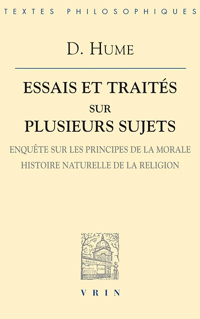 Essais et traités sur plusieurs sujets, Vol. 4