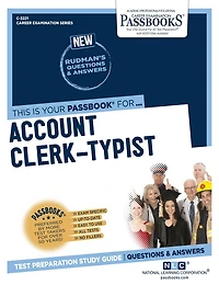 Account Clerk-Typist (C-3221): Passbooks Study Guide