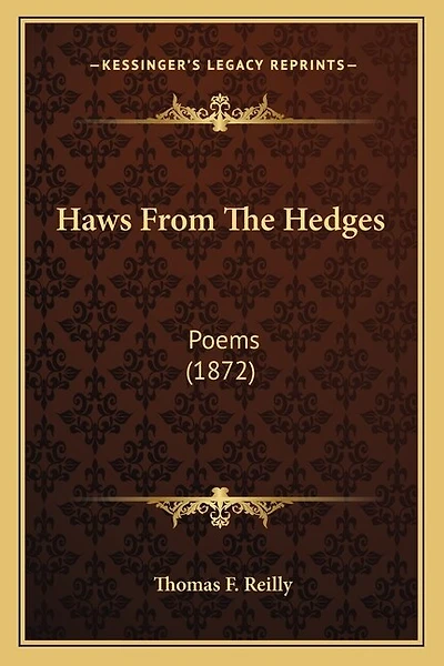 Haws From The Hedges: Poems (1872)
