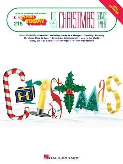 Best Christmas Songs Ever: E-Z Play Today Volume 215