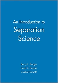 An Introduction to Separation Science