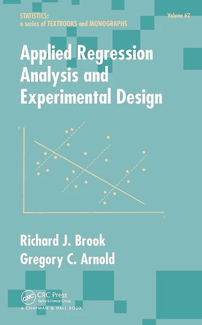Applied Regression Analysis And Experimental Design