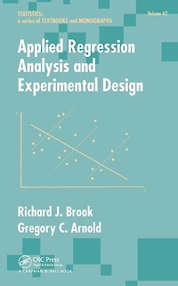 Applied Regression Analysis And Experimental Design