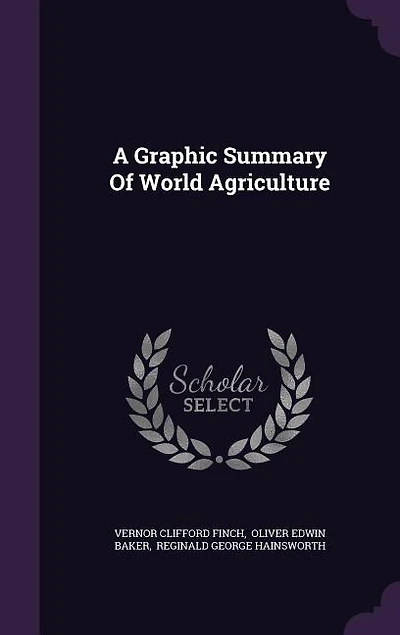 A Graphic Summary Of World Agriculture
