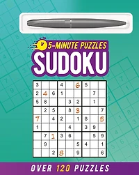 5MINUTE SUDOKU INCLUDES BALLPOINT PEN: Over 120 Puzzles