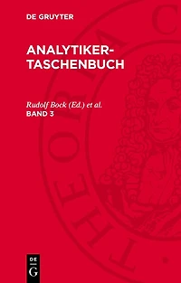Analytiker-Taschenbuch. Band 3