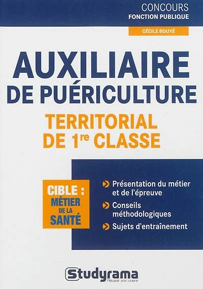 Auxiliaire de puériculture territorial de 1re classe