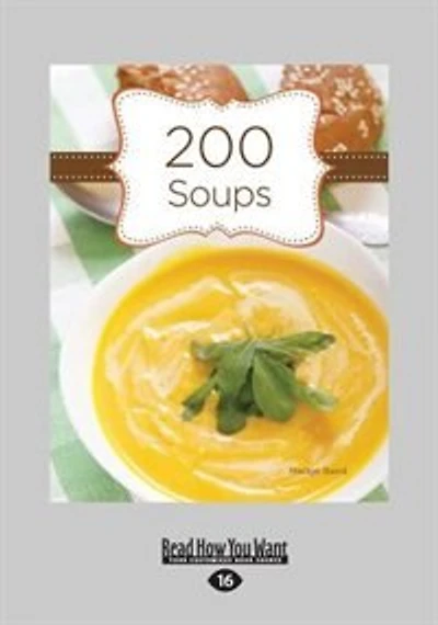200 Soups (large Print 16pt)