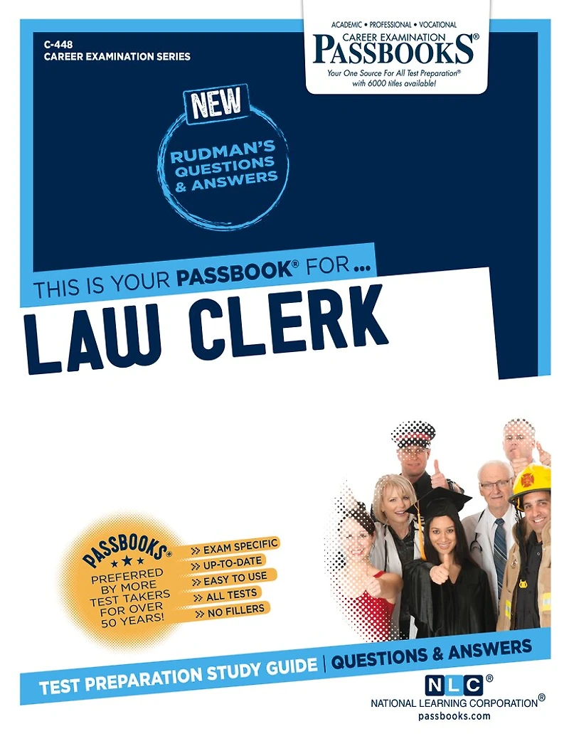 Law Clerk (C-448): Passbooks Study Guide