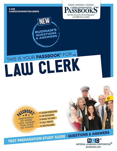 Law Clerk (C-448): Passbooks Study Guide