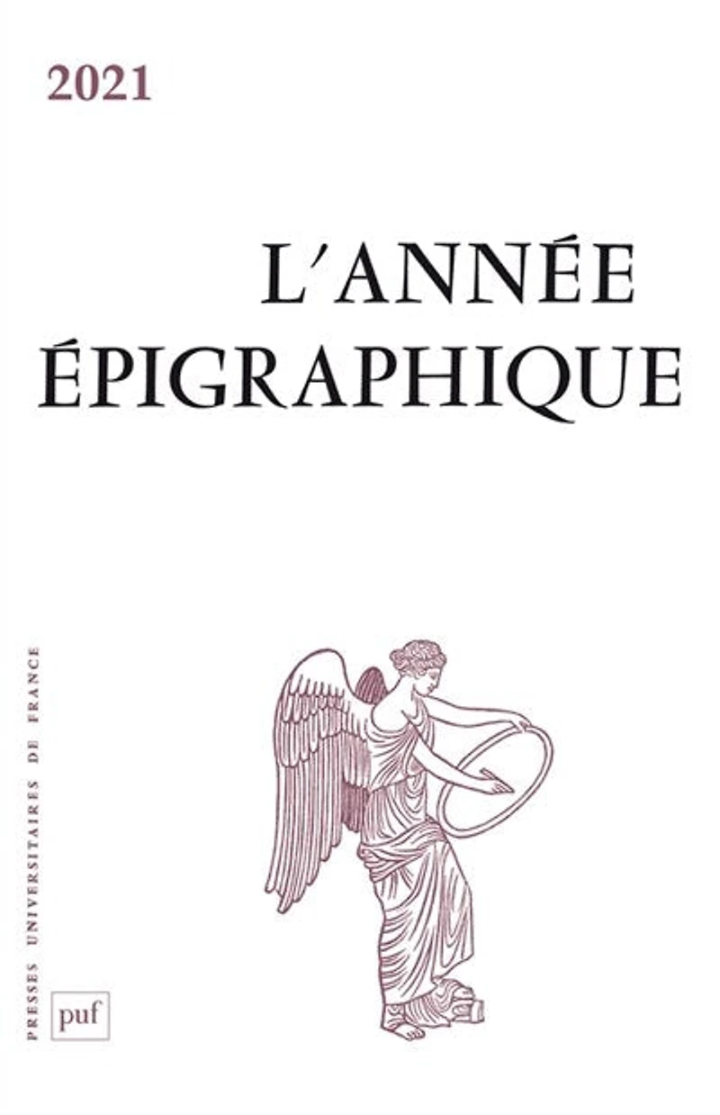 Année épigraphique (L'), n°2021